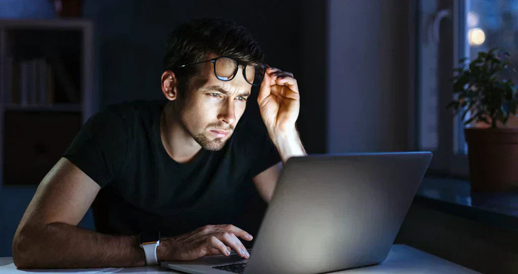 إعدادات لون الشاشة لحماية العين