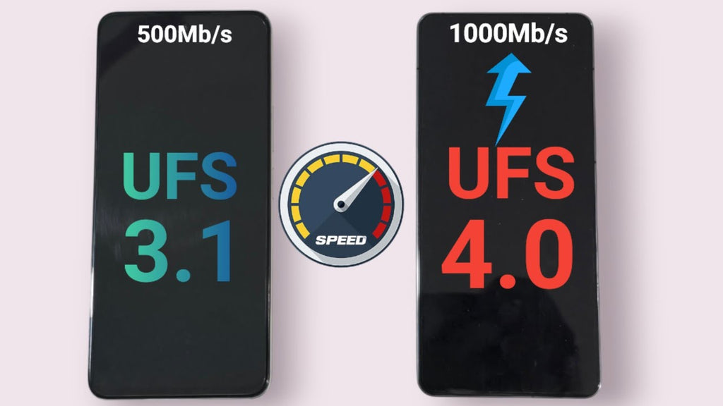 جوال UFS 4.0 مقابل UFS 3.1 | اكتشف الفرق في الأداء والسرعة
