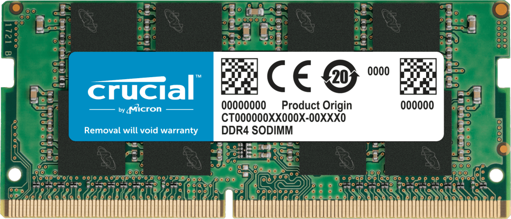 رام لاب توب 16 جيجا Crucial DDR4 NB