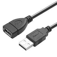 كابل زيرو USB A/F 1.5 م